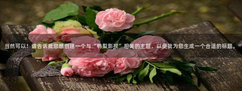 人世间电影天堂：当然可以！请告诉我您想创建一个与“鸭梨影视”相关的主题，以便我为您生成一个合适的标题。